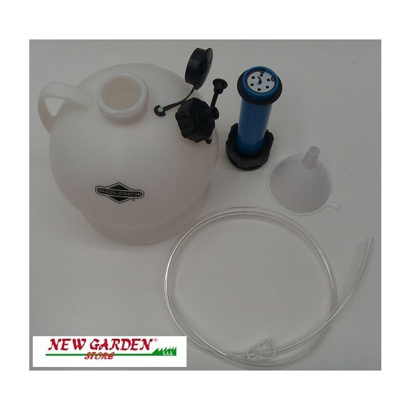 foto del prodotto pompa aspirazione olio oil removal pump rasaerba briggs originale venturimetro