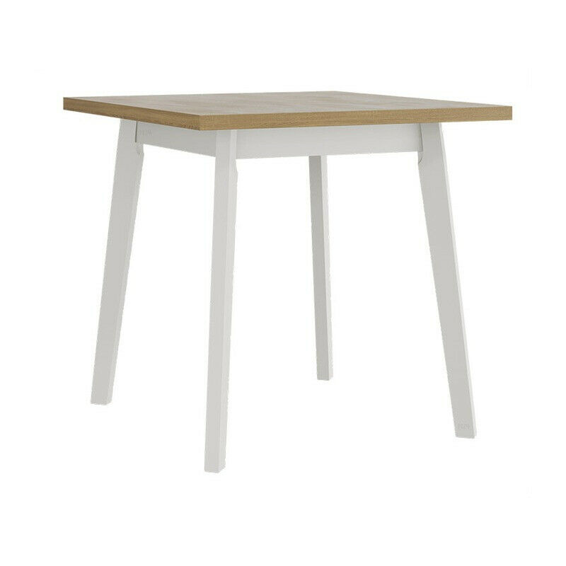foto del prodotto tavolo victorville 127, sonoma quercia, 75x80x80cm, senza, truciolare laminato, legno