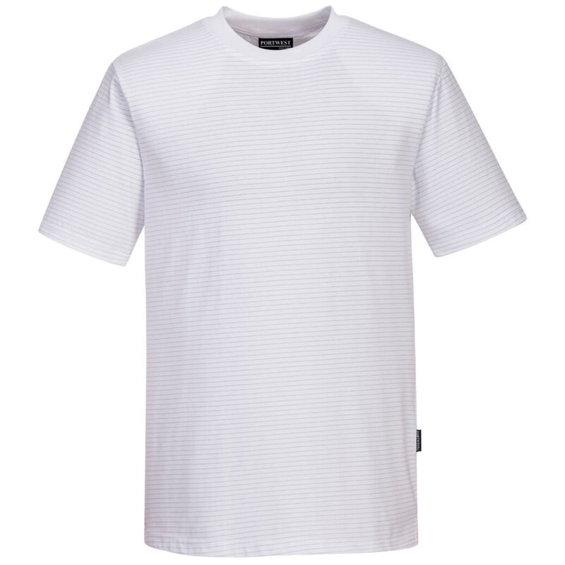 foto del prodotto t shirt da lavoro bianca antistatica esd bianco 2xl