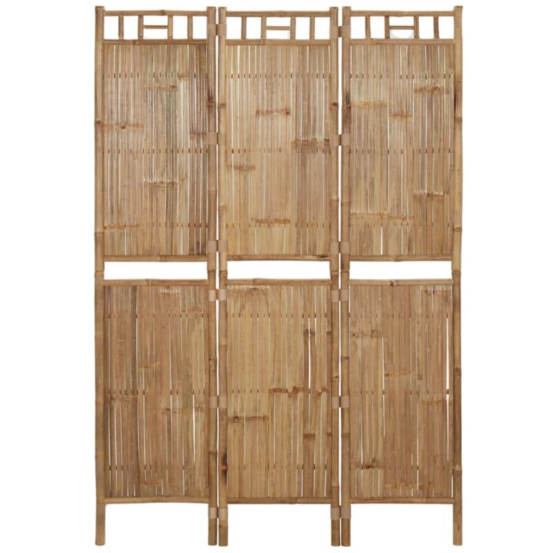 immagine 0 del prodotto paravento divisorio a 3 pannelli ,separ per interni ed esterni in bamb 120x180 cm itd84084