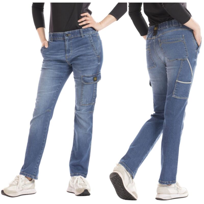 foto del prodotto jeans da lavoro da donna rica lewis betty blue 42
