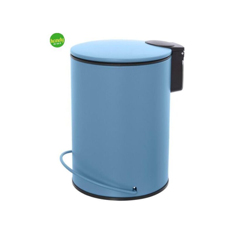 foto del prodotto pattumiera color feridras 3l blu pastello