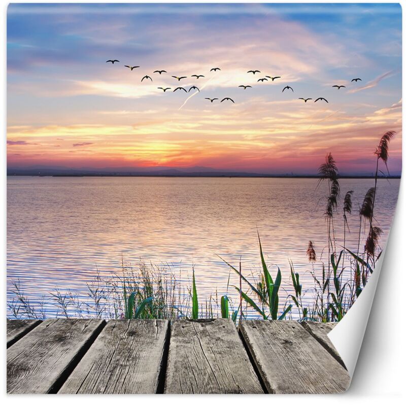foto del prodotto carta da parati, tramonto sul mare 300x300