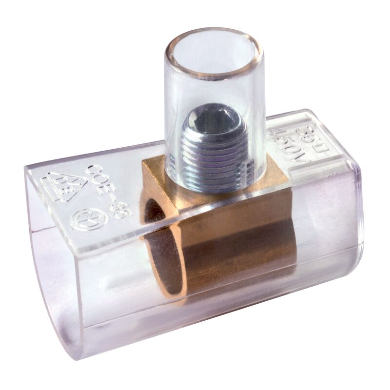foto del prodotto morsetto forbox, sezione 25mm , 1 polo, 450v 101a wimex 6001250