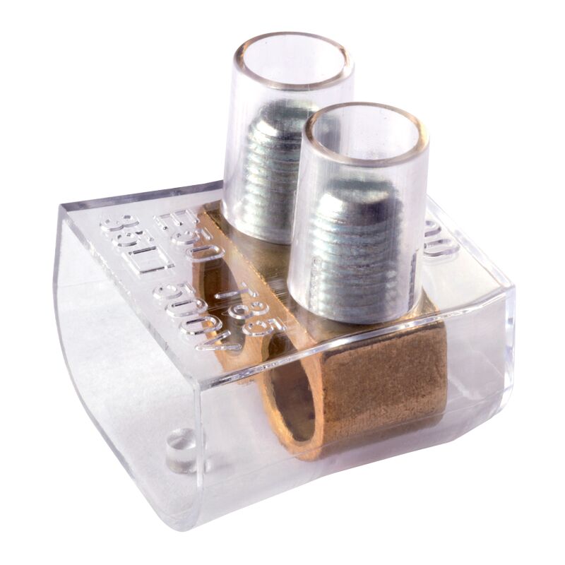 foto del prodotto morsetto forbox doppio, sezione 2x25mm , 2 poli, 500v 101a wimex 6002250