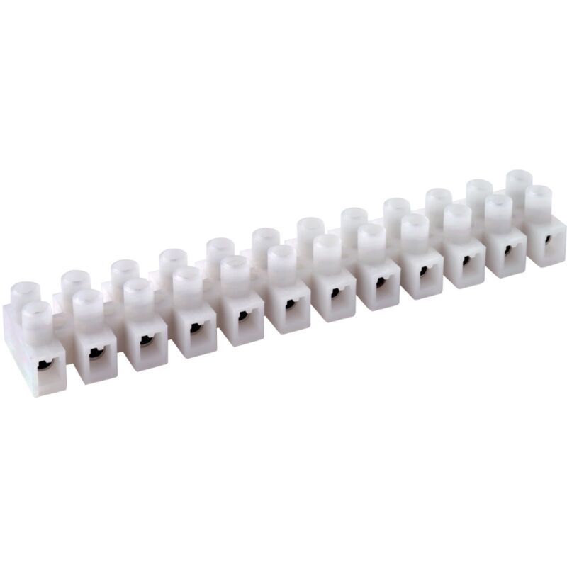 foto del prodotto morsettiera mammut, 25mm , 12 poli, 400v 101a, bianco wimex 6030870