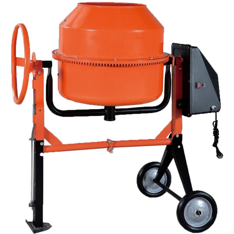 foto del prodotto ideal star betoniera elettrica 140 lt potenza 550 watt