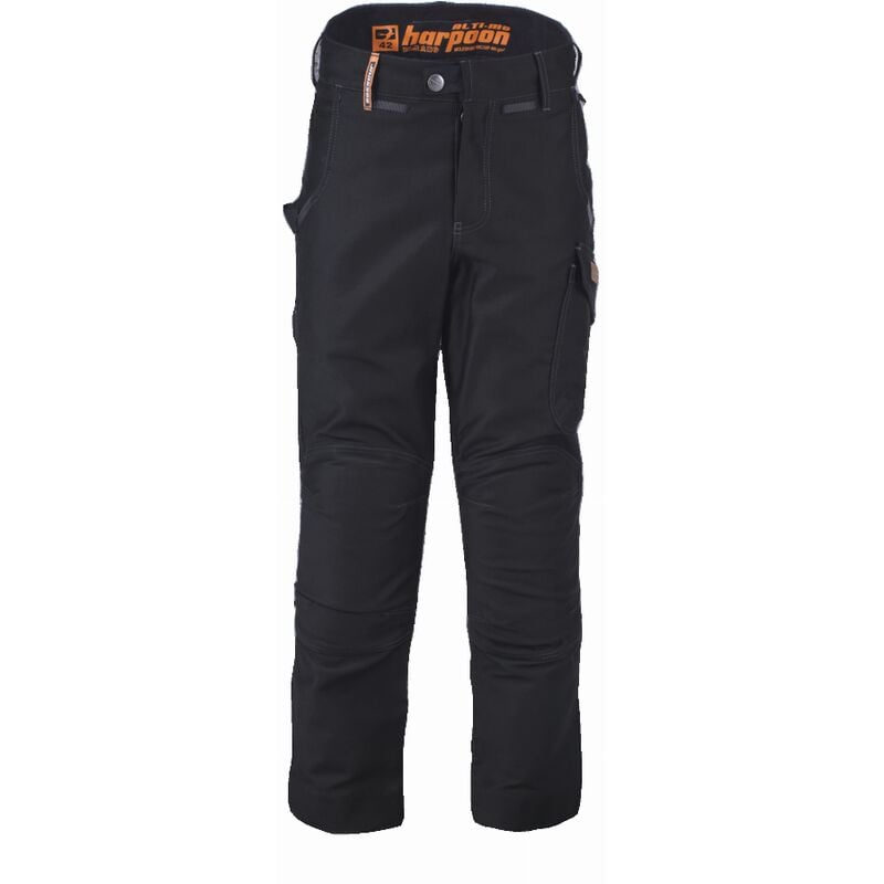 foto del prodotto harpoon alti moleskine pantaloni bosseur nero taglia 42 11280 004
