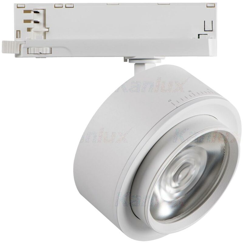foto del prodotto kanlux proiettore per binario btl 38w 940 w luce naturale