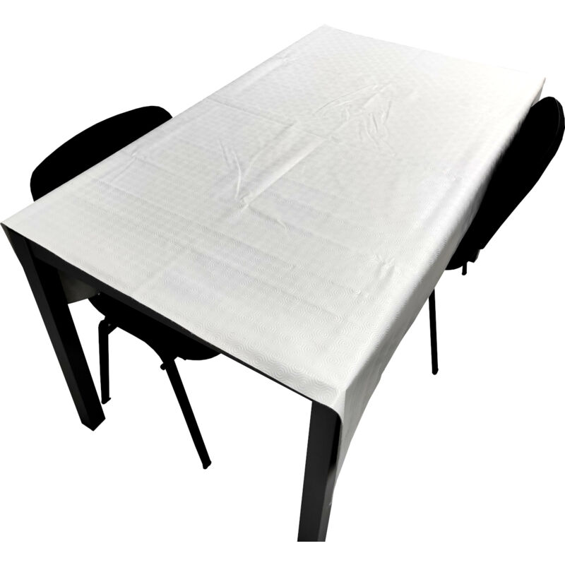 foto del prodotto comercial candela tovaglia protettiva teflon pvc poliestere mollettone antigraffio protezione mobili 100x140cm
