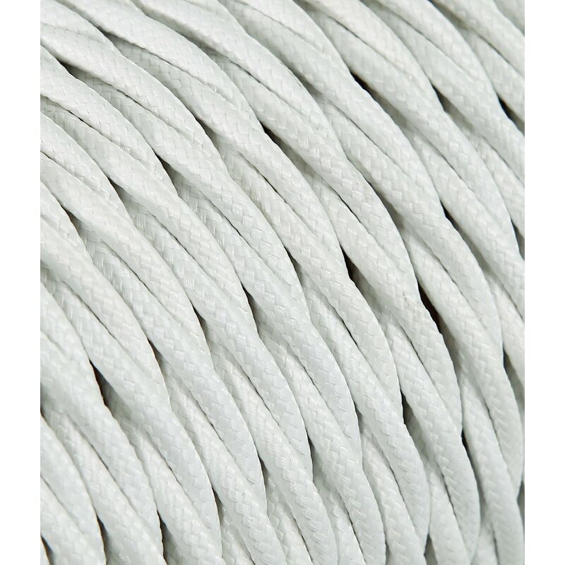 foto del prodotto 40292 cavo elettrico intrecciato frrtx 3x1.50, bianco, 10 m merlotti