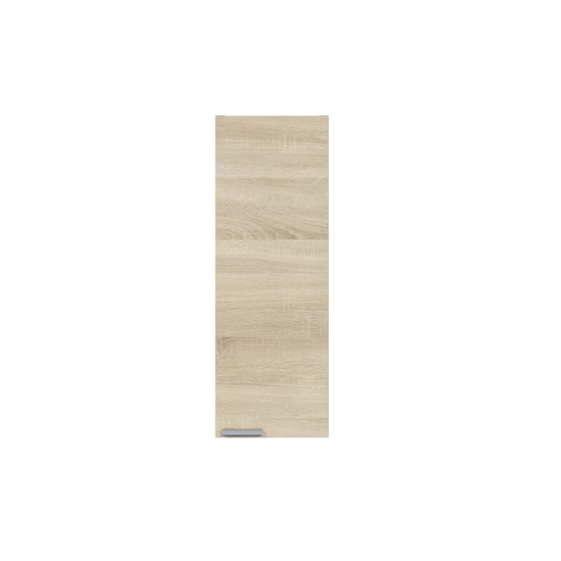 foto del prodotto pensile bagno 30x85 cm rovere canadese con un anta oxford