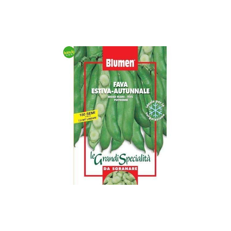 foto del prodotto semi blumen fava aguadulce estate autunno