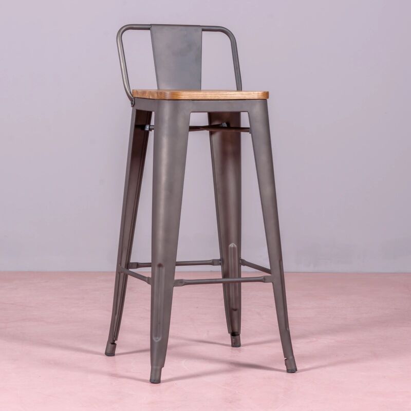 foto del prodotto sgabello industriale bistro antique nest dream