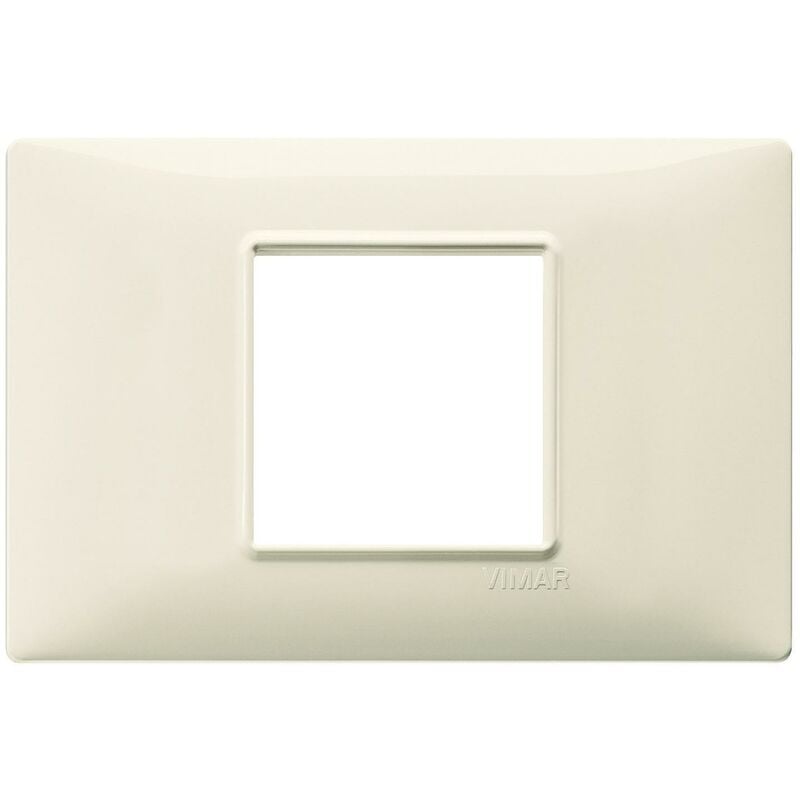 immagine 0 del prodotto placca 2 moduli centrali beige vimar plana 14652.03