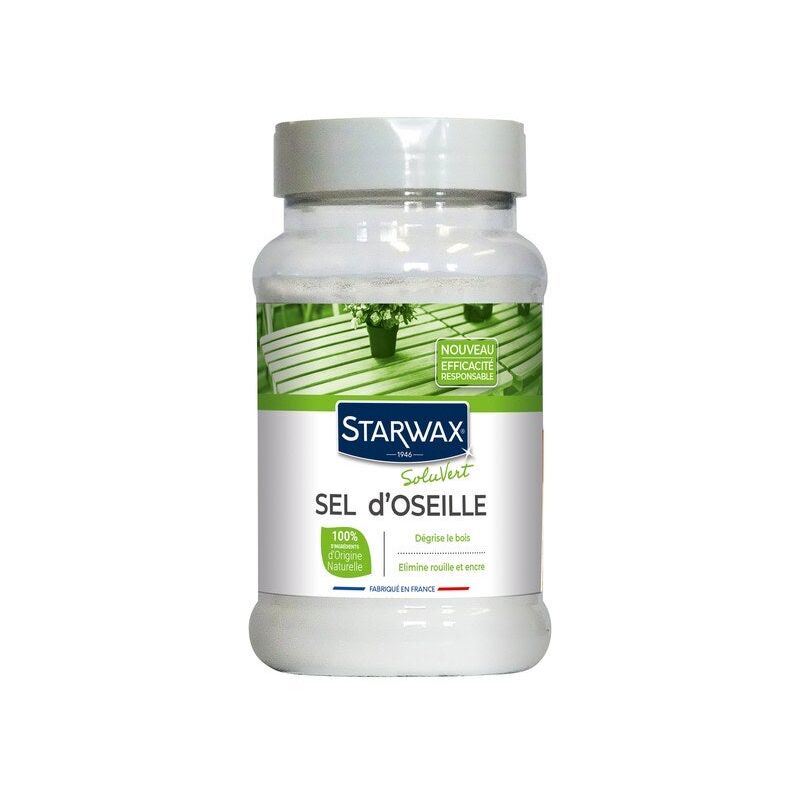 foto del prodotto soluvert di sale di acetosa starwax 400gr starwax