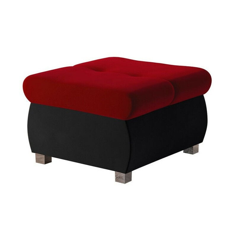 foto del prodotto pouf comfivo 122, venus velvet 2923 venus velvet 2926, 39x60x60cm, diametro 0, arazzo, gambe metallo, 0, senza