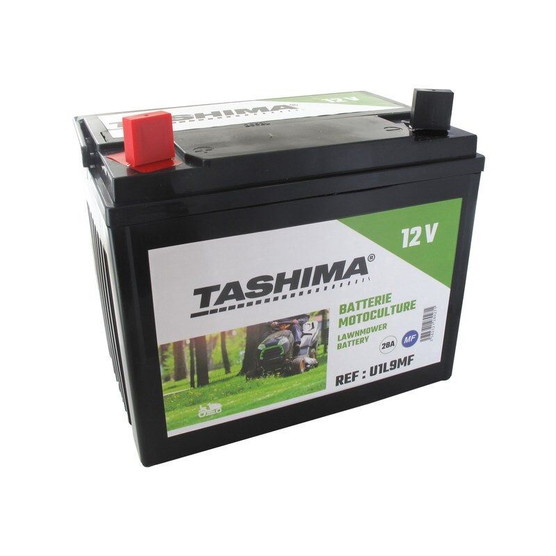 foto del prodotto batteria al gel f1 12v 28 ah sinistra tashima