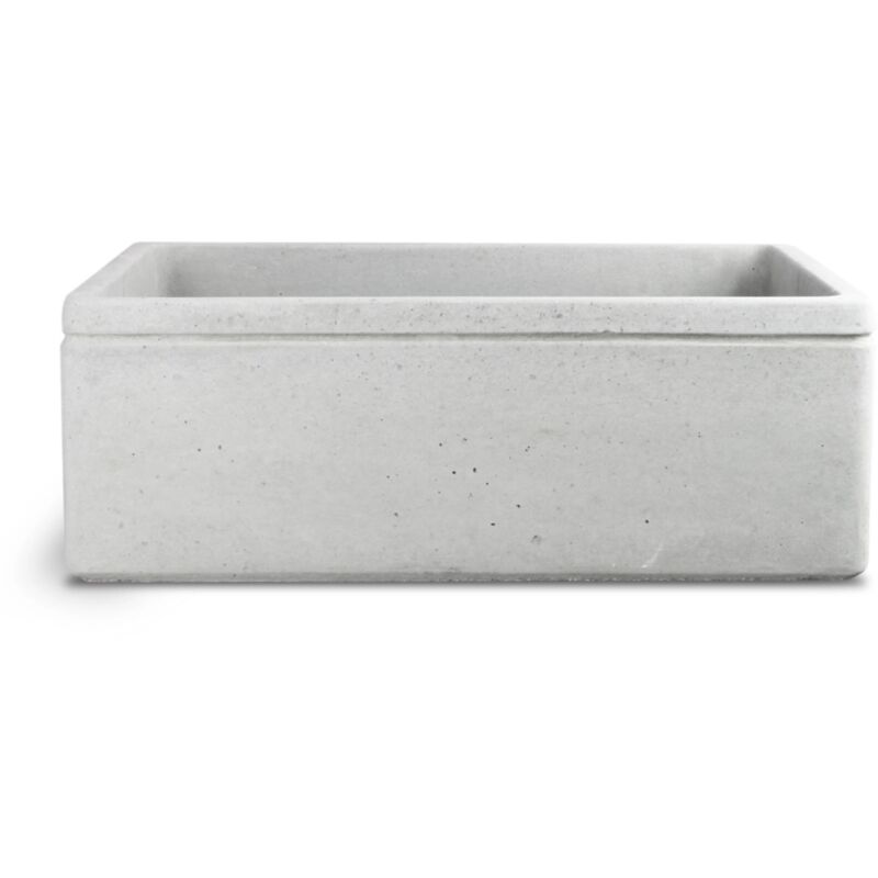 foto del prodotto lavello da giardino lisbona grigio, 50x40x18 cm kam