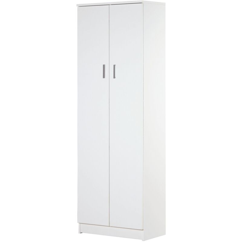 foto del prodotto armadietto 2 ante bianco,62x183x34 cm