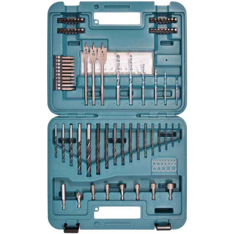 immagine 0 del prodotto d 47226 set punte inserti bits trapano avvitatore 77 pezzi metallo makita