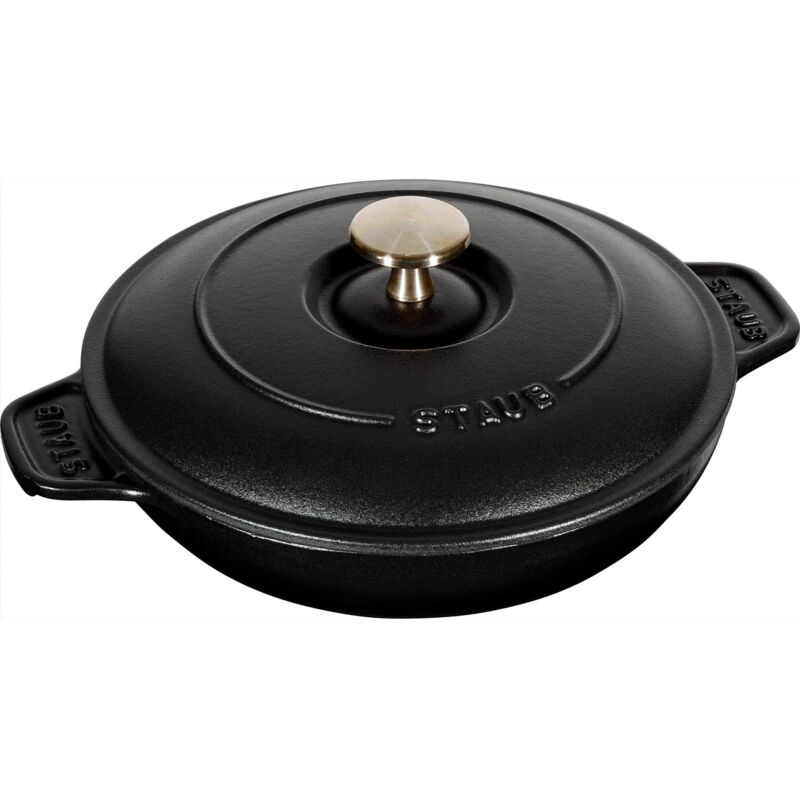 foto del prodotto staub 1332025 piatto da forno, nero, 20 cm