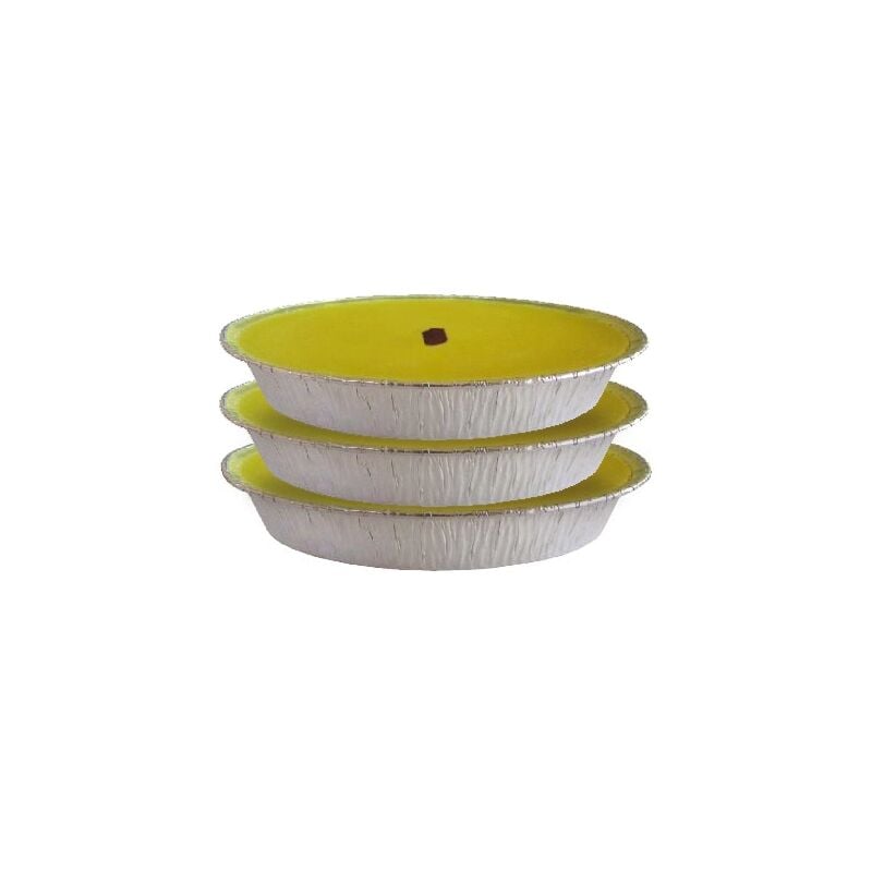 foto del prodotto 3 pezzi di ricarica paros per vaso delos alla citronella 16,5 cm