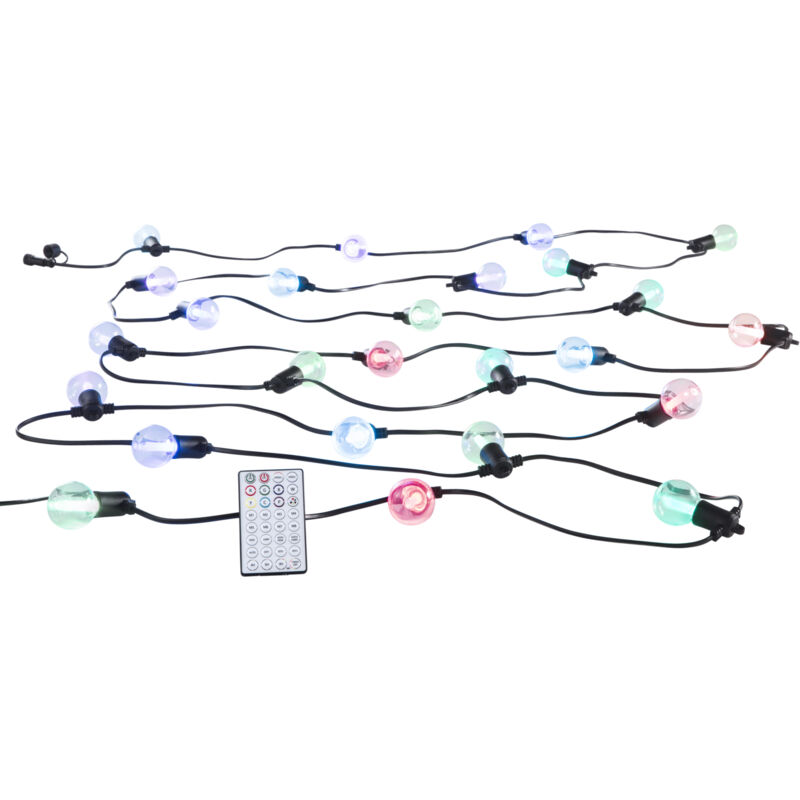 immagine 0 del prodotto stringa luminosa picnic da esterno con funzione rgb e cct 7.32 m.