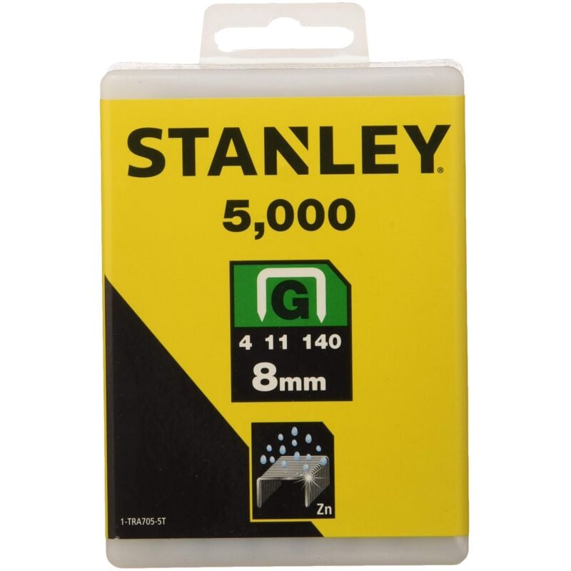 foto del prodotto stanley zszywki g 8mm 5000