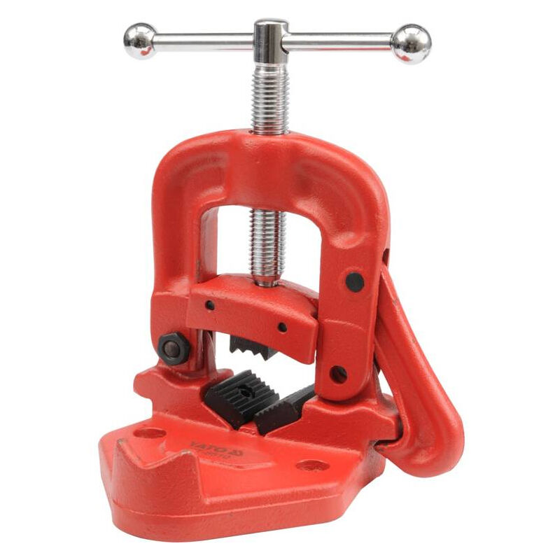 foto del prodotto yato yt 6510 clamp morsetto di tubo 6 cm rosso