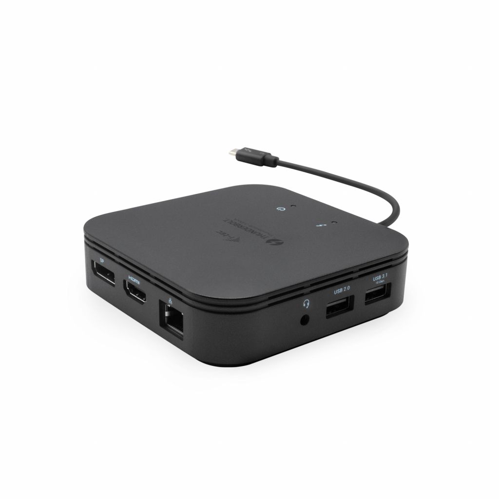 immagine 0 del prodotto i tec thunderbolt 3 travel dock dual 4k display with power delivery 60w universal charger 77 w