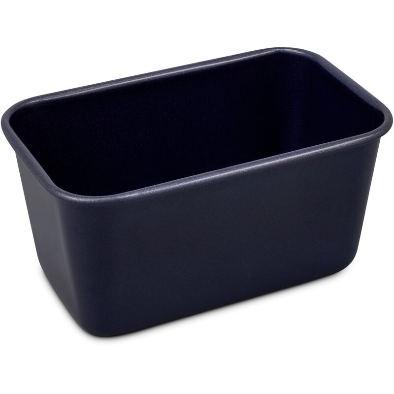 foto del prodotto zyliss e980198 teglia per pane antiaderente, 1l, acciaio al carbonio, blu scuro, stampo plumcake, stampo da forno rettangolari riutilizzabili,