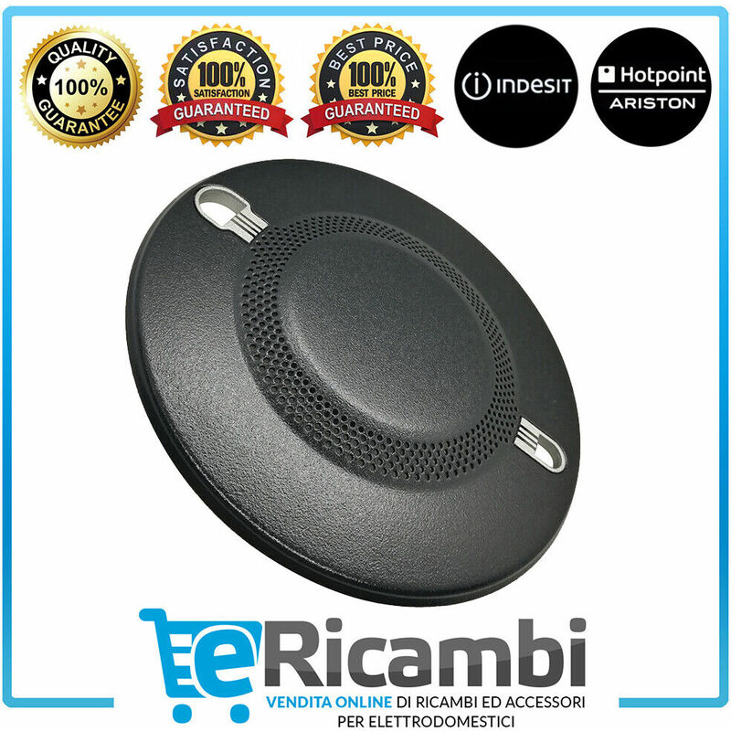foto del prodotto cappellotto spartifiamma rapido 157mm originale cucina ariston indesit c00288620