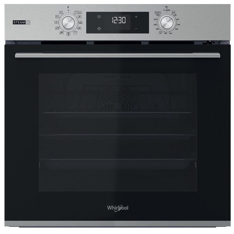 foto del prodotto whirlpool forno da incasso 71l 60cm nero pirolisi omsk58ru1sx