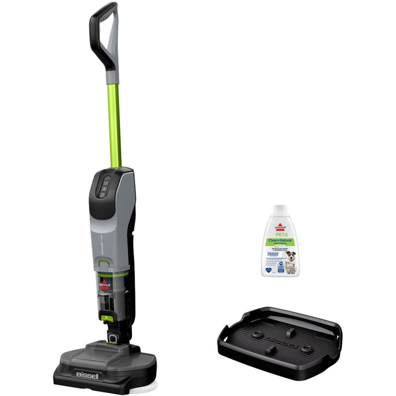 foto del prodotto bissell spinwave vac pet aspirapolvere senza fili lavapavimenti pavimenti duri aspirapolvere e mocio pulizia facile scopa elettrica speciale per
