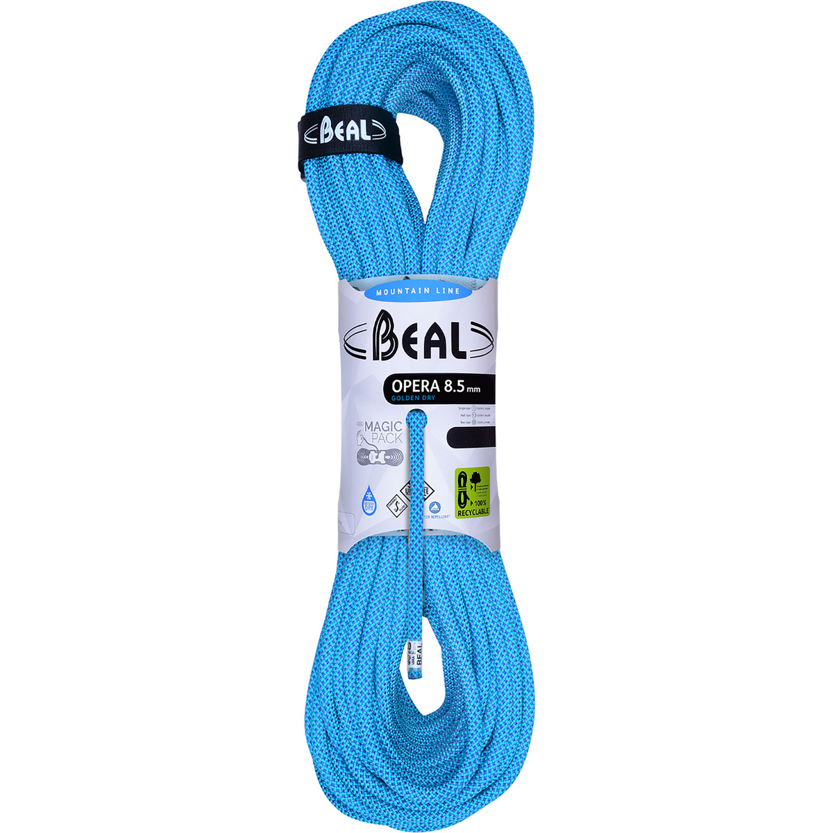 immagine 0 del prodotto beal corda arrampicata opera unicore 8.5 golden dry