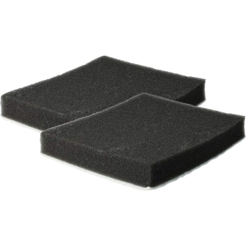 immagine 0 del prodotto 2x microfiltro igienico compatibile con samsung vcc43e0v3b xsb, vcc4520s3b rvc aspirapolvere filtro dell aria nero bianco, rettangolare vhbw