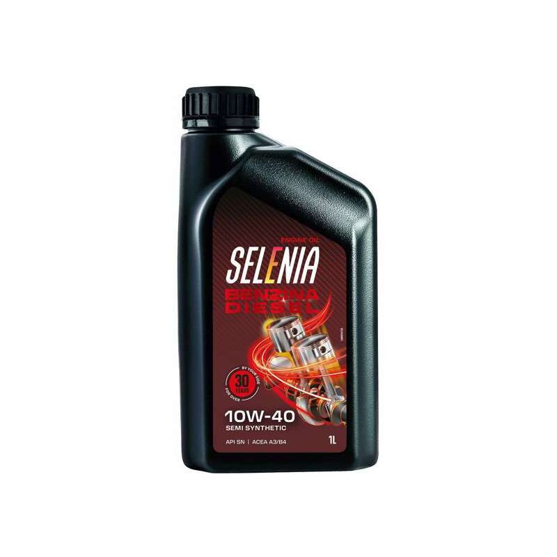 foto del prodotto olio selenia benzina diesel 10w40 1 l