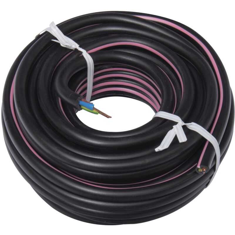 foto del prodotto cavo di alimentazione elettrica u1000r2v 3g1,5 nero 10m