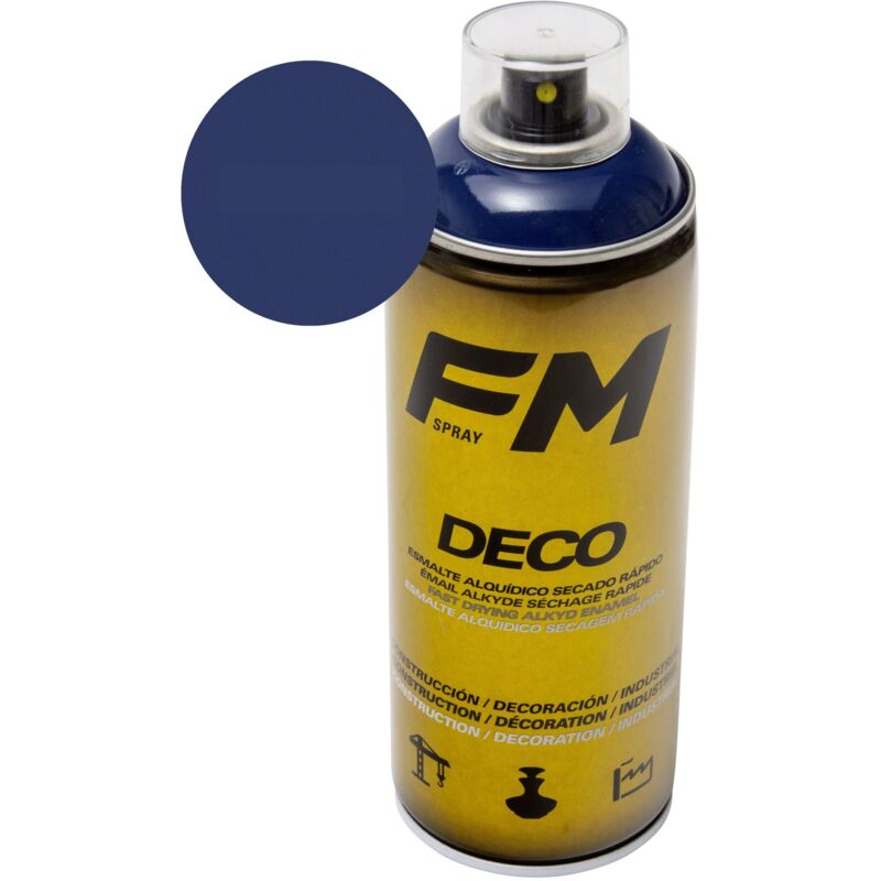 foto del prodotto bomboletta di vernice blu 400mlblu zaffiro ral 5003