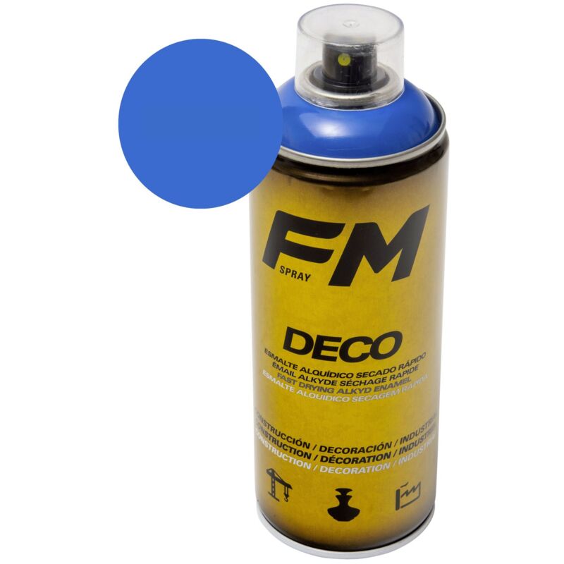 foto del prodotto bomboletta di vernice blu 400mlblu sicuro ral 5005