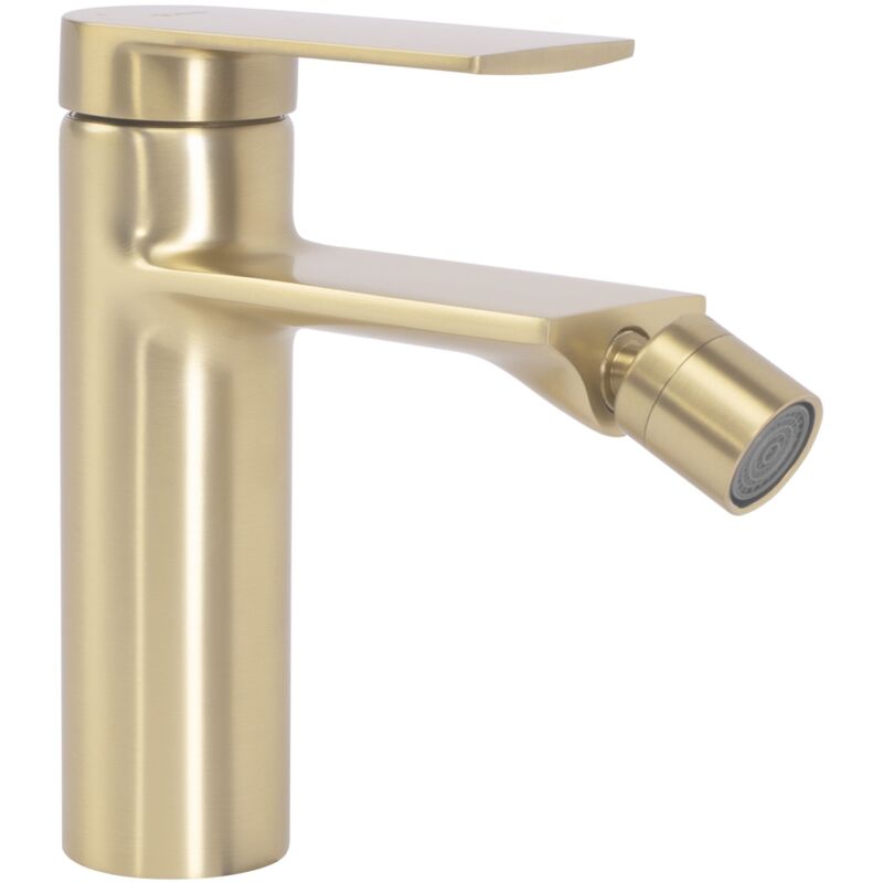 foto del prodotto rea rubinetto bidet my1902 9gg storm brush gold
