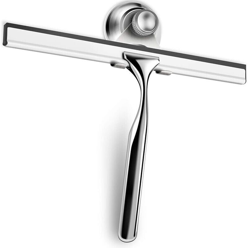 foto del prodotto tergivetro per il bagno, tergivetro per la doccia, tergivetro per finestre, tergivetro per la pulizia dell acqua in acciaio inossidabile per finestre