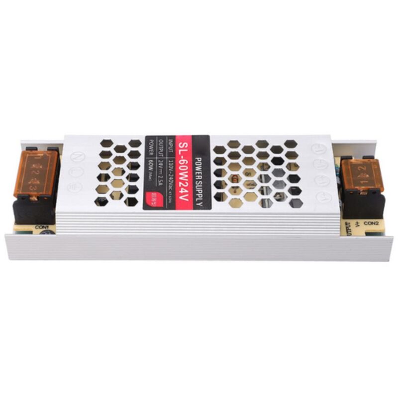 immagine 0 del prodotto alimentatore led stabilizzato 60w 2.5a 24v trasformatore striscia switch slim