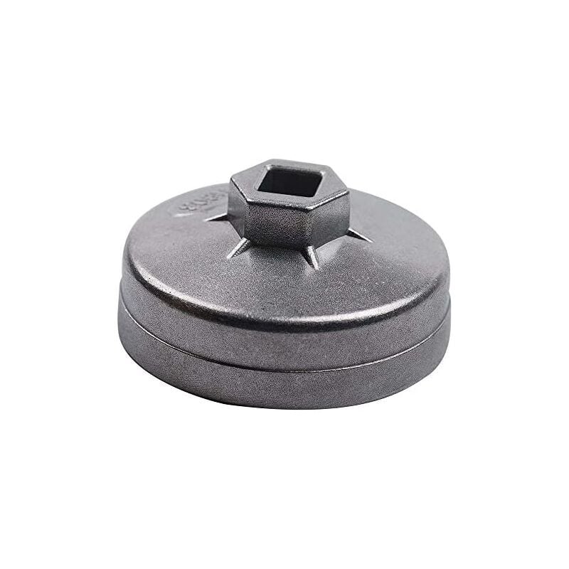 foto del prodotto chiave a bussola per filtro olio easy da 74 mm e 14 scanalature, strumento per la rimozione del tappo marino per mercedes porsche