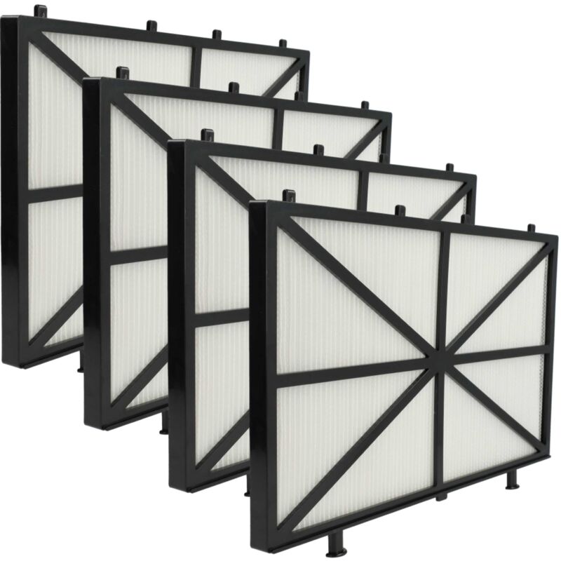 immagine 0 del prodotto 4x filtro h11 compatibile con dolphin acuarius r5, r4, r6 aspiratore, robot per piscine filtro a maglie fini, 26,5 x 15,8 x 1,1 cm vhbw
