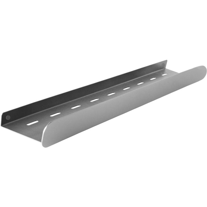 foto del prodotto rea mensola da bagno sf03 600 60cm brush steel