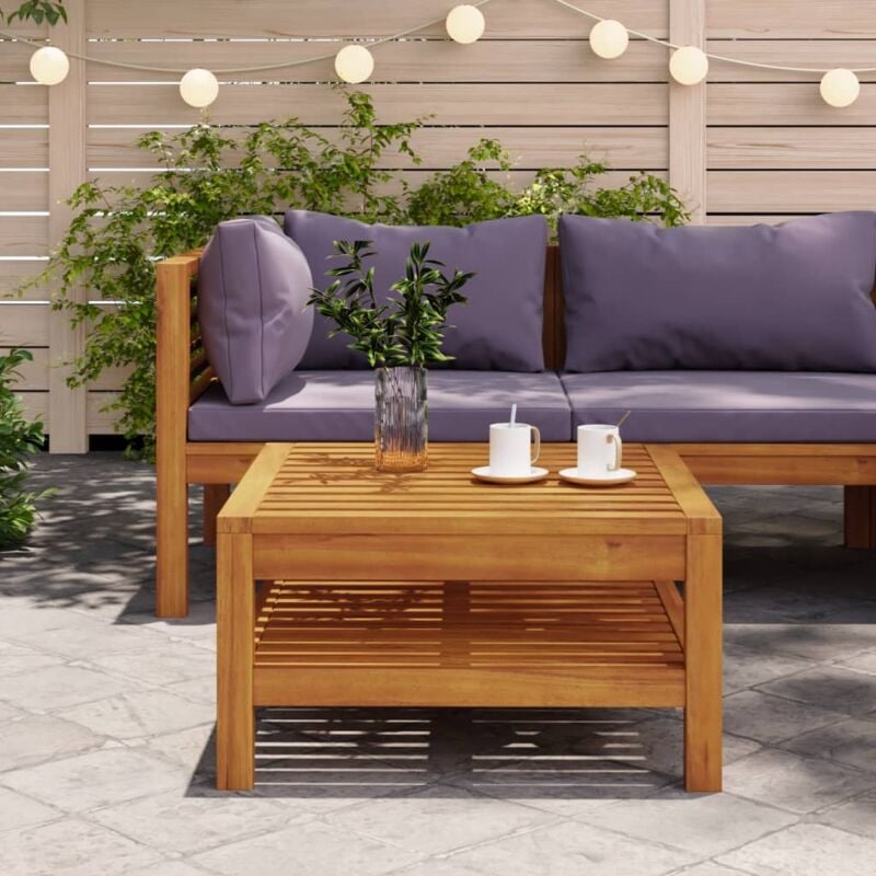 foto del prodotto tavolino basso da caff tavolino da salotto 65x65x35 cm in legno massello di acacia bv345825 bonnevie