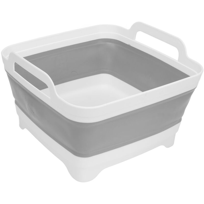foto del prodotto rapanda vier pliable pour camping car, bassin vaisselle pliable, cuvette d vier, plateau de rangement de cuisine avec bouchon de vidange,