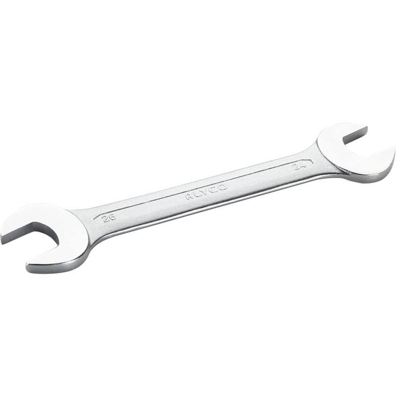 foto del prodotto hr 170027 llave fija hr din 3110 acero cr v cromado brillante 27x29 mm
